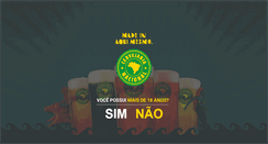 Desktop Screenshot of cervejarianacional.com.br